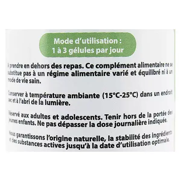 Vit'all+ Gemm'Vital Tília Orgânica 60 cápsulas vegetais