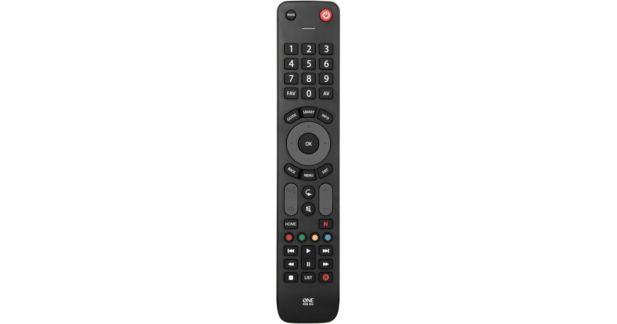 One for allEvolve TV afstandsbediening  (Zwart, infrarood)