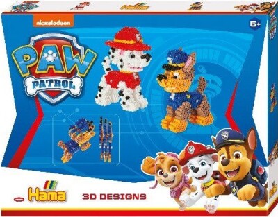 Hama Midi Perler - 3D Paw Patrol Perlesæt - 4.000 Perler - 7920