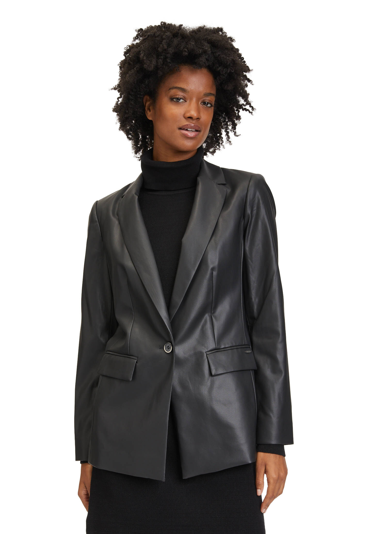 Betty & Co| Damen Businessblazer mit Taschen