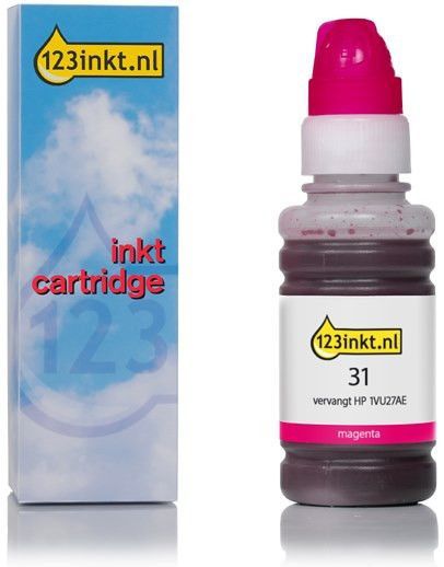 123inkt - HP 31 - Inktfles Magenta - Inhoud 70 ml