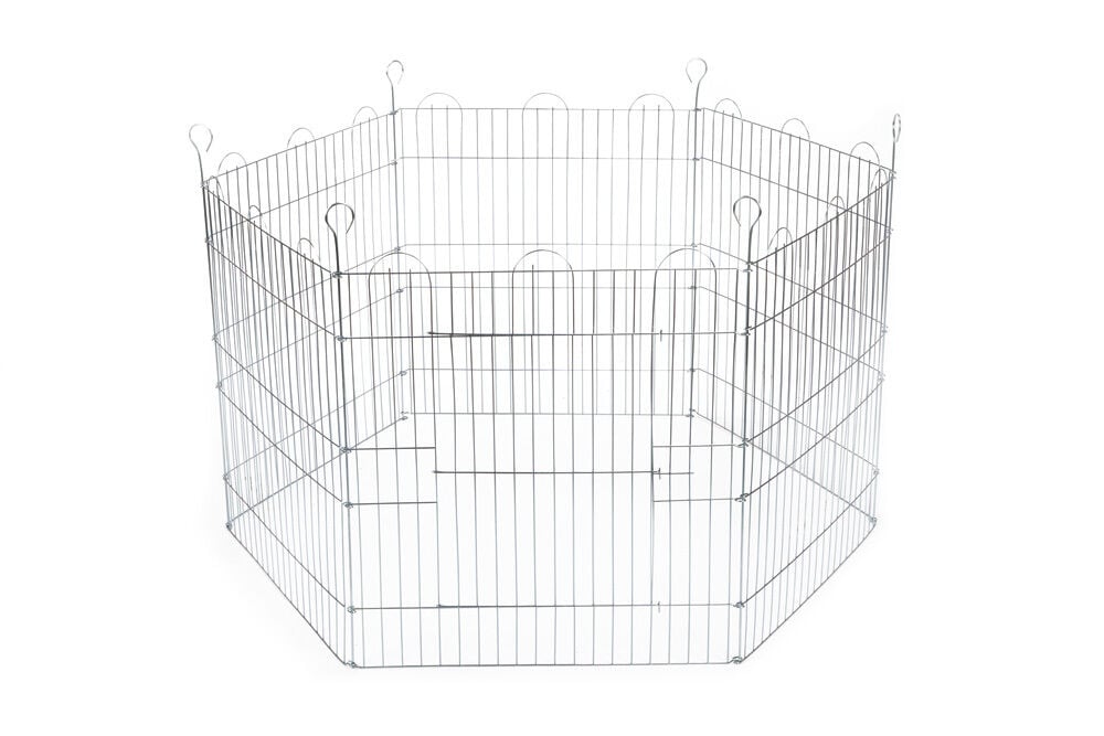 Beeztees Verzinkt 6-delig - Konijnenren - Zilver - 1x105x1 cm