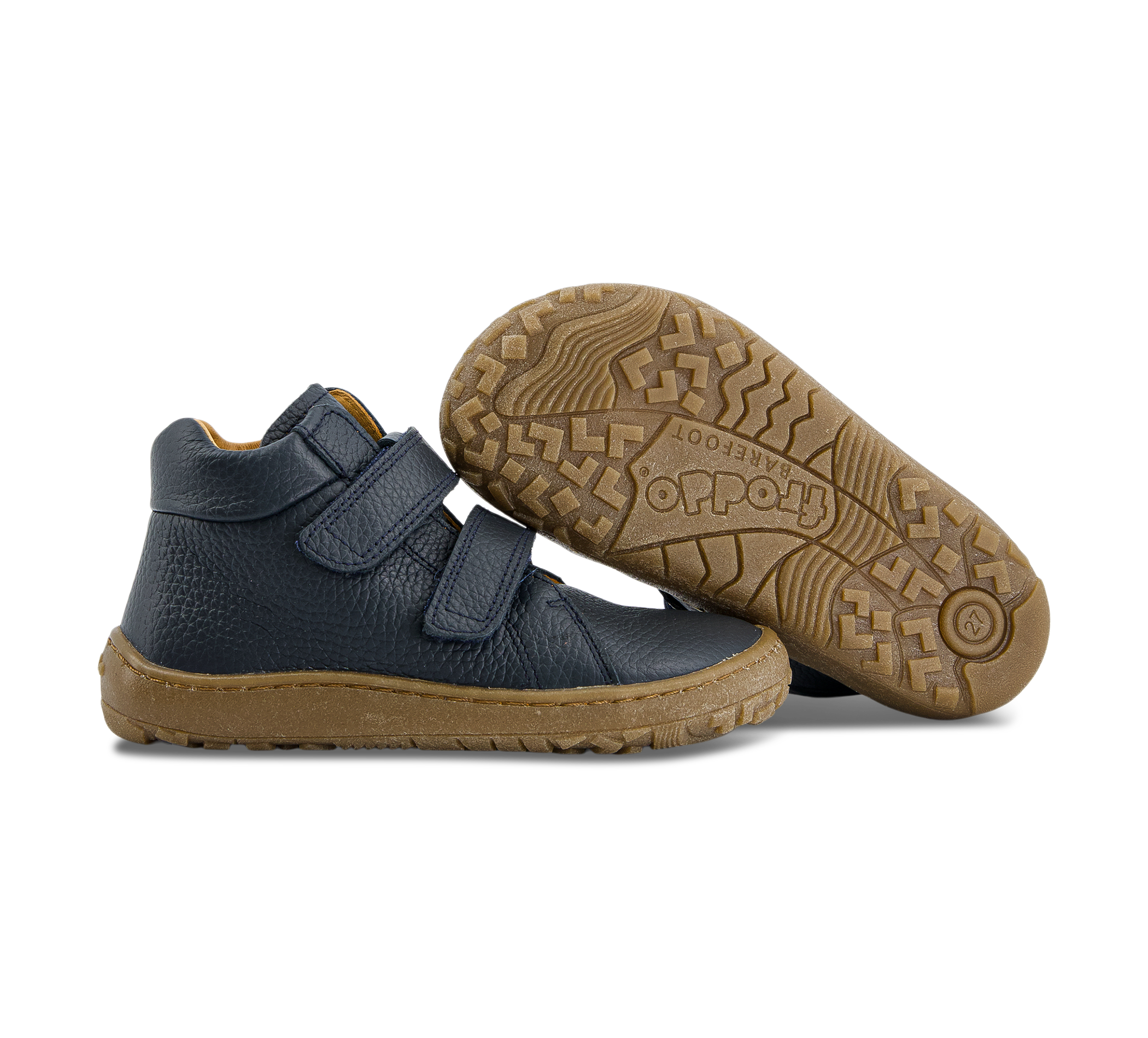 Froddo Barefoot High Tops - Klettschuhe blau