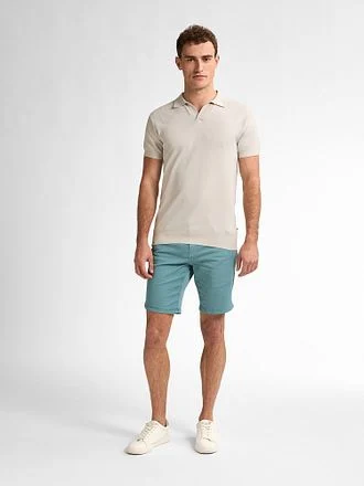 Petrol Knitted Polo Ecru M-1050-KWC213-0112 kopen