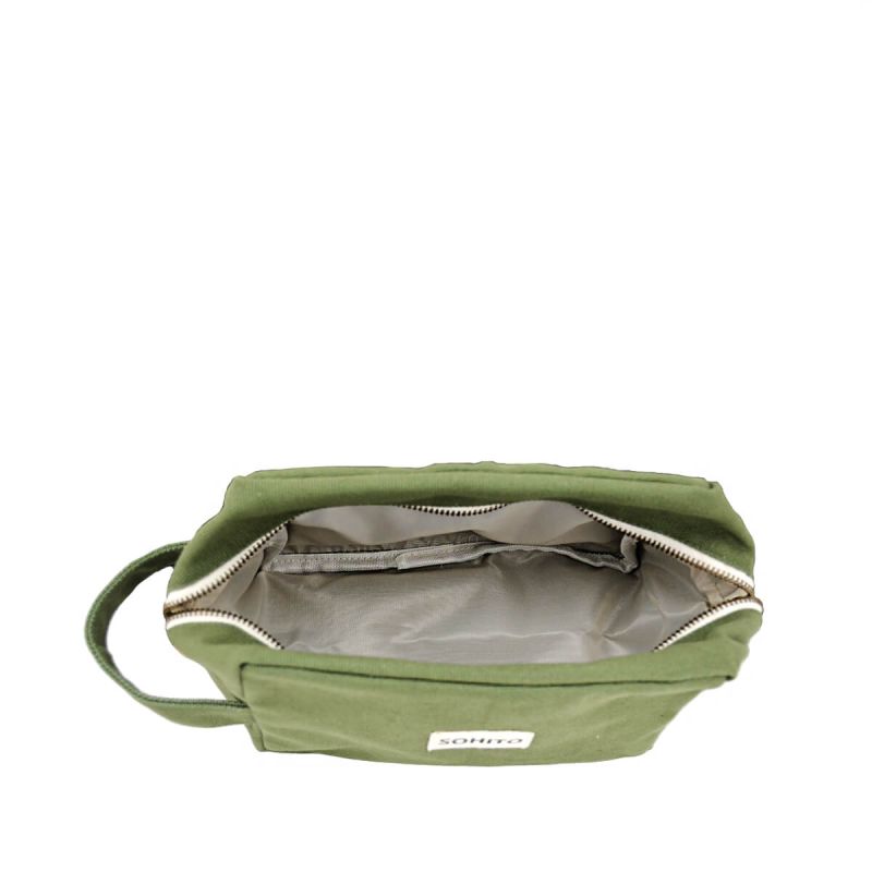 Trousse de toilette Camille 19 cm Vert