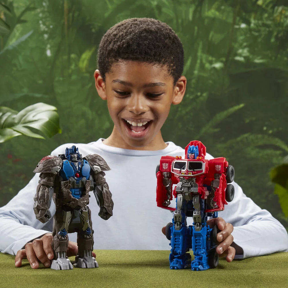 TRANSFORMERS  FIGURINE RISE OF THE BEASTS SMASH CHANGERS