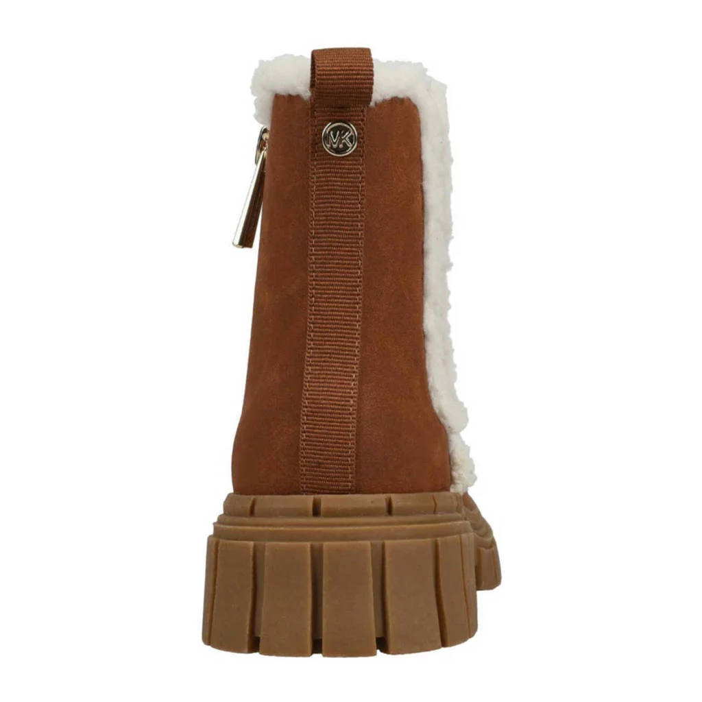 Michael Kors Blakegevoerde enkelboots cognac