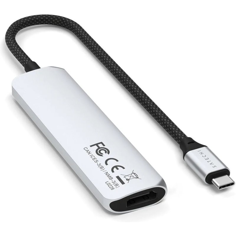 Satechi ST-P4SS hub & concentrateur USB Type-C 10000 Mbit/s Argent