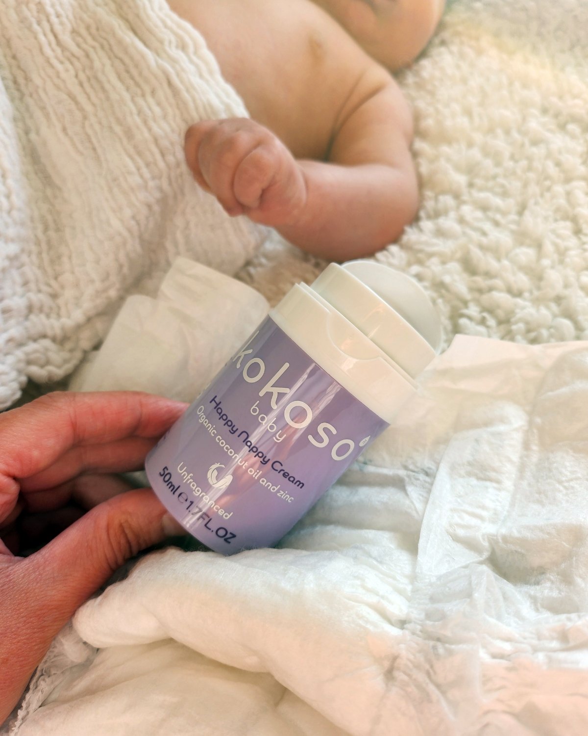 Sinksalve Øko – Bleiestell & Sår hud – Duftfri, 50ml