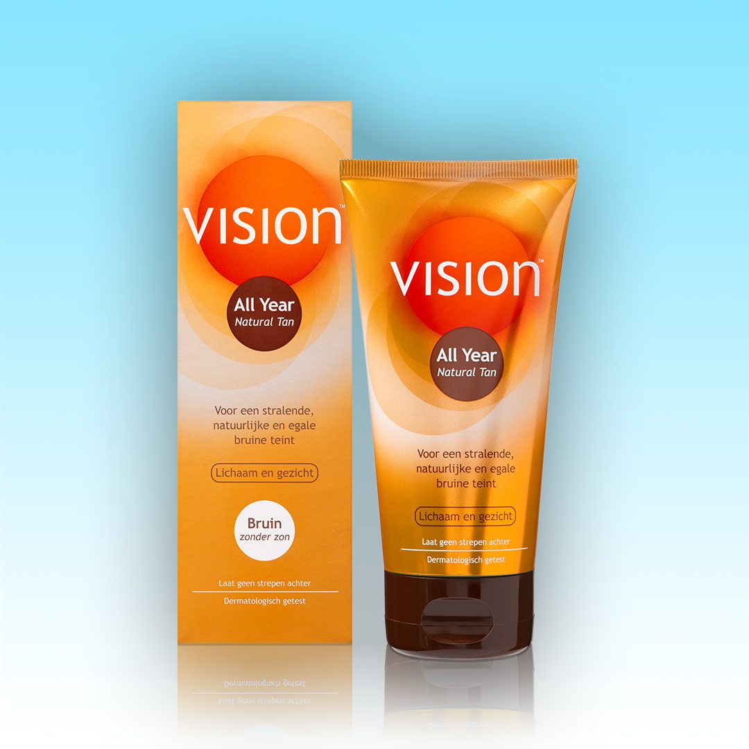 Vision All Year Natural Tan Lotion (135 ml)