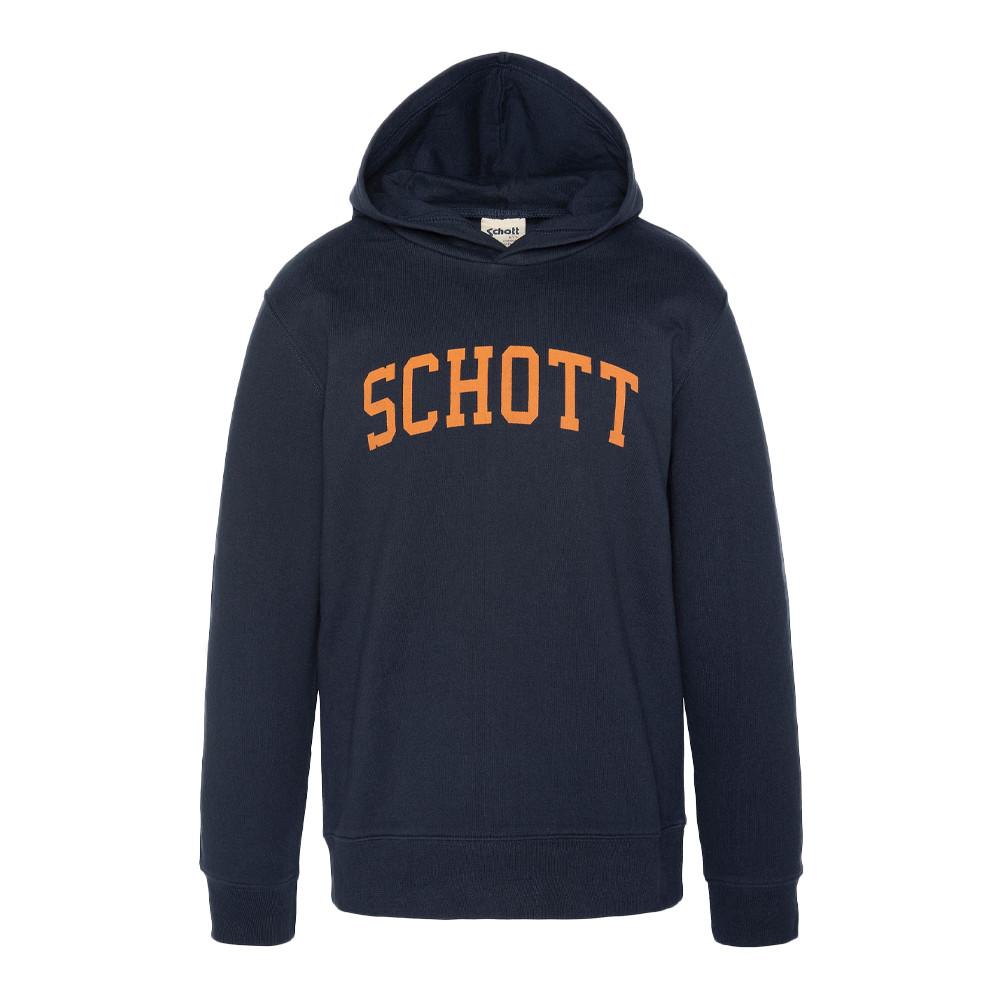 Schott Sweat à capuche Marine Junior Schott Swh800