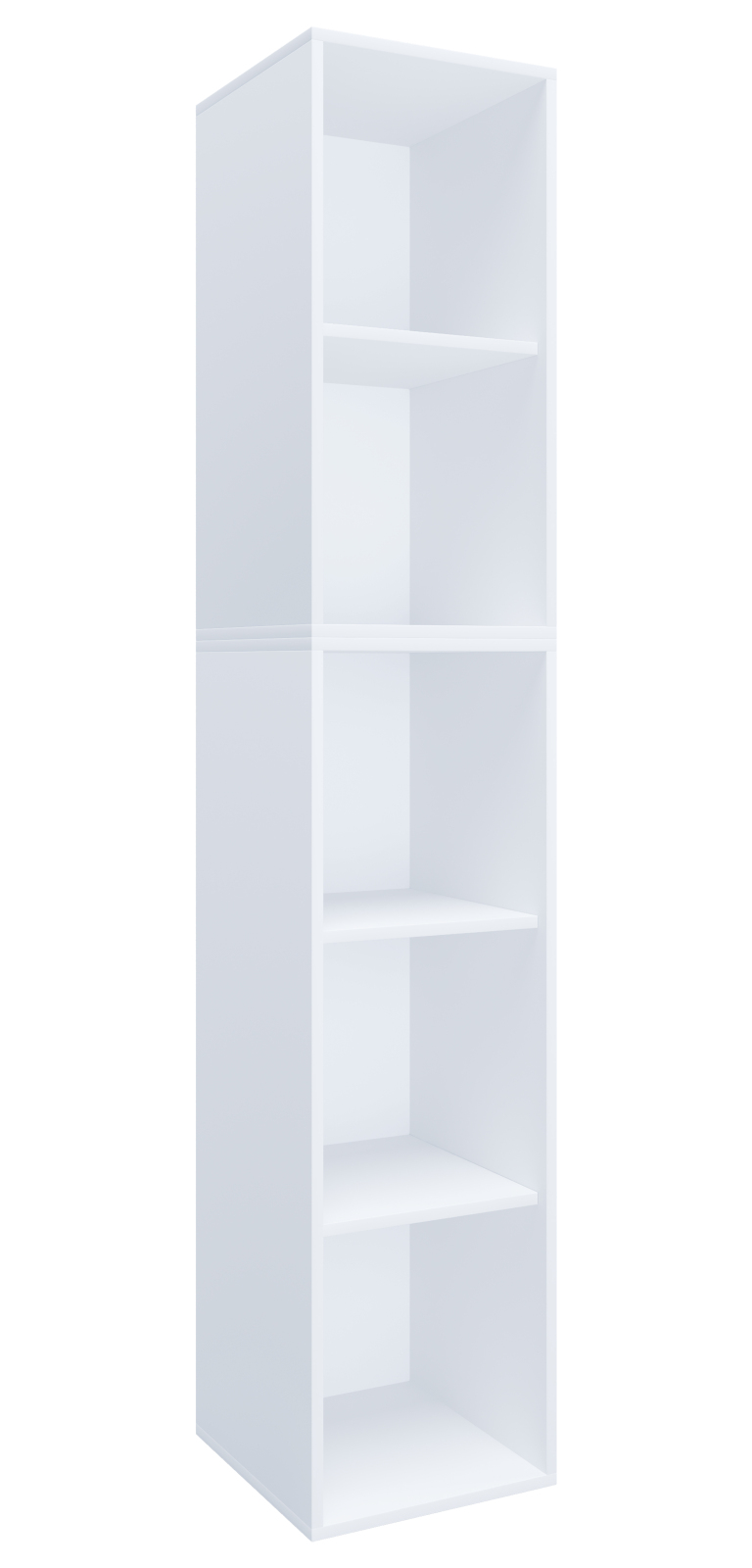 Regal LONA I XXL - weiß - 5 Fächer