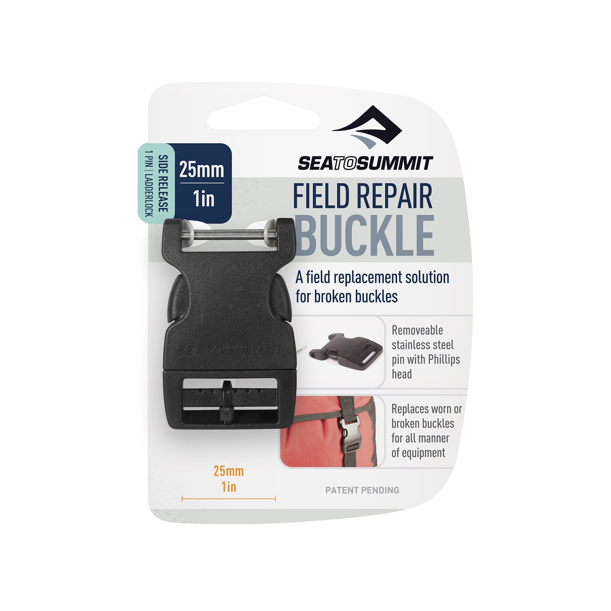 Sea To Summit 25 mm reparasjon spenne<br>1pin