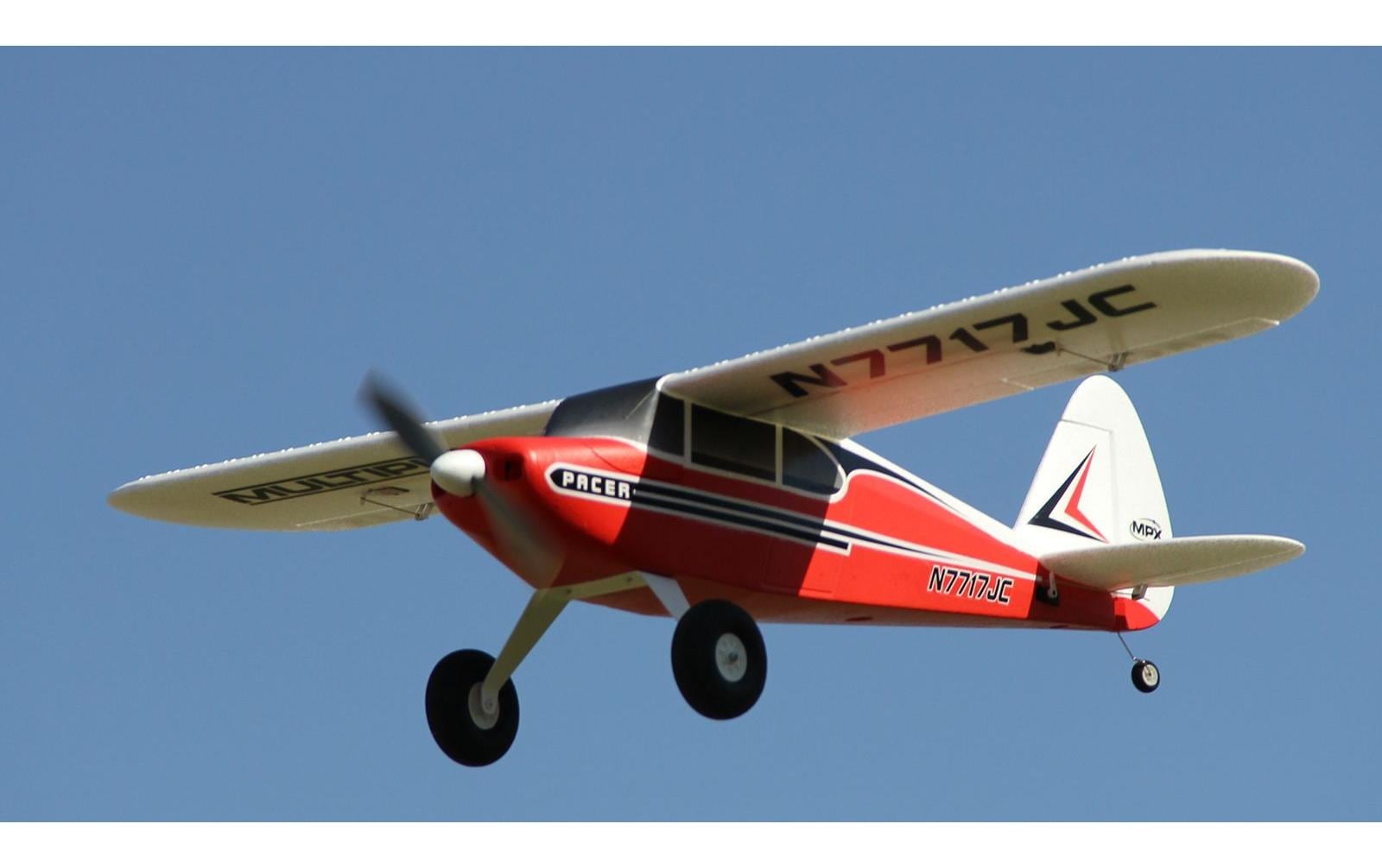 Trainer Pacer RR 1150 mm PNP<br>Einsteigerfreundliches 4-Kanal Motorflugzeug