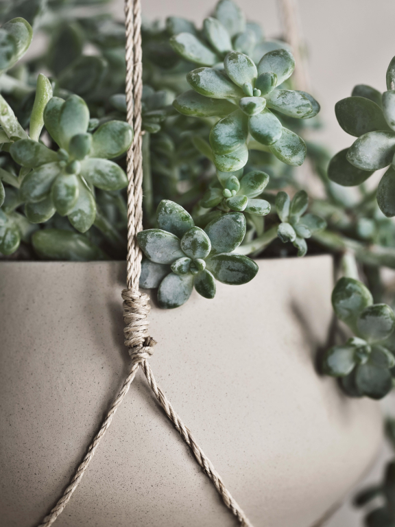 Bolia Grove bloempot hangend Sand