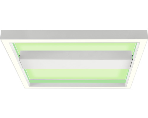 Dimbaar LED-paneel 38W 2660 lm CCT 2700-6200 K RGB 50x50 cm zand/wit + afstandsbediening