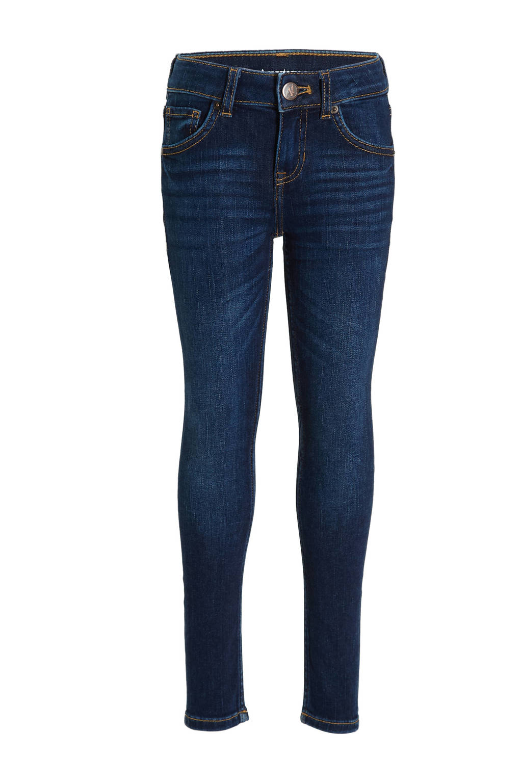 anytime skinny jeans donkerblauw
