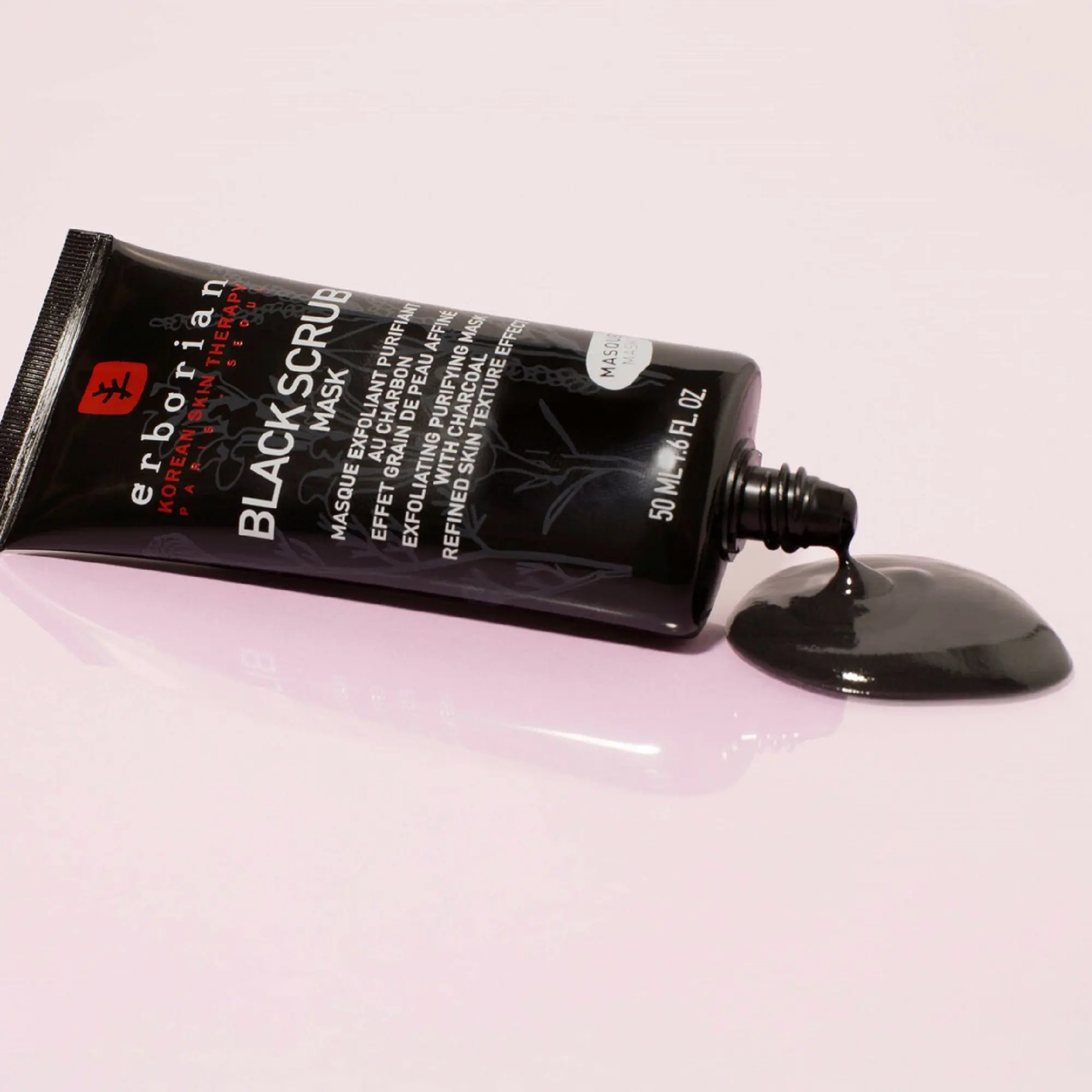 Erborian - Black Scrub Masque Exfoliant Purifiant au Charbon- Masque