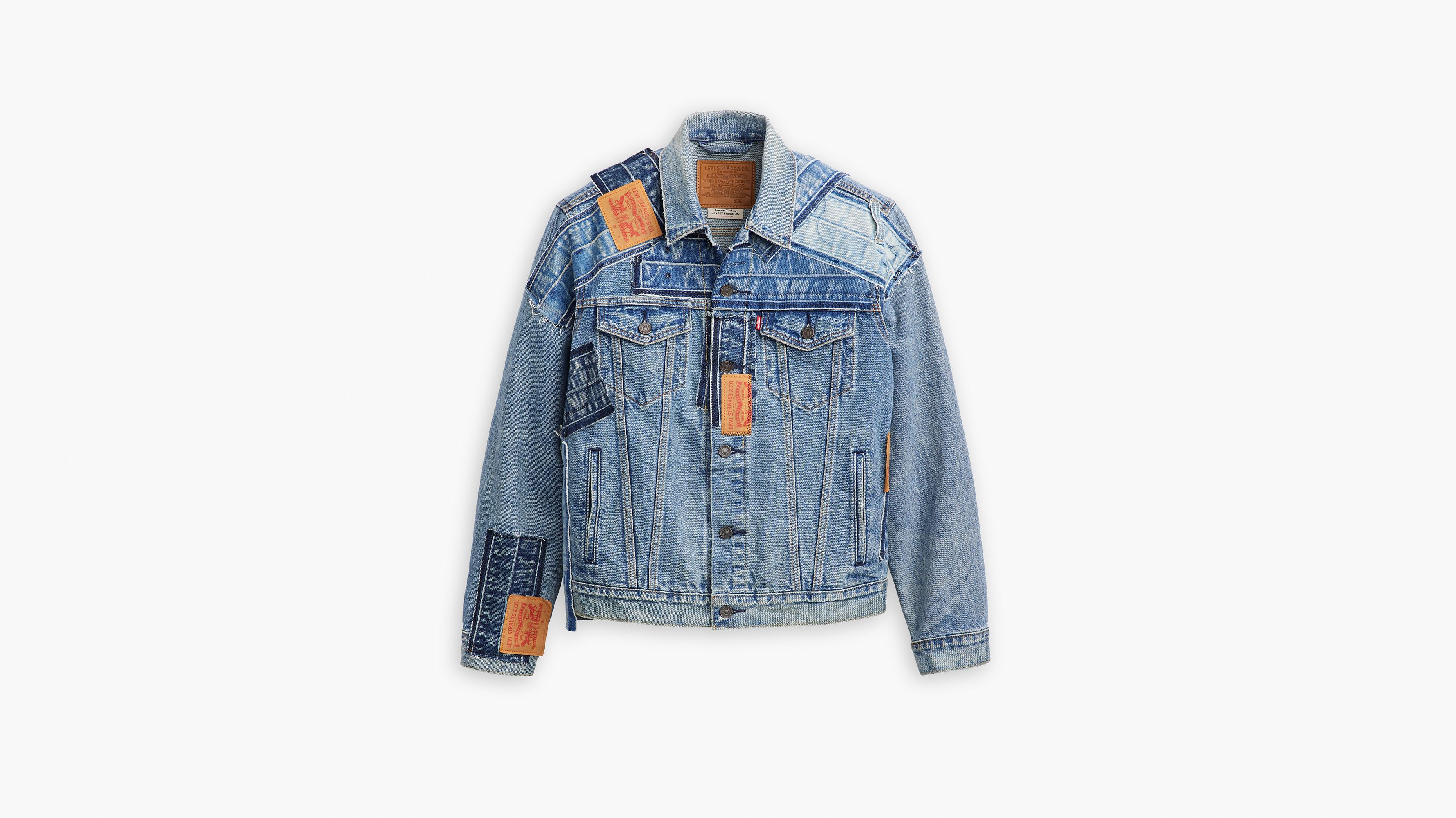 Veste Trucker - Delightful Occurrence Dx - Bleu