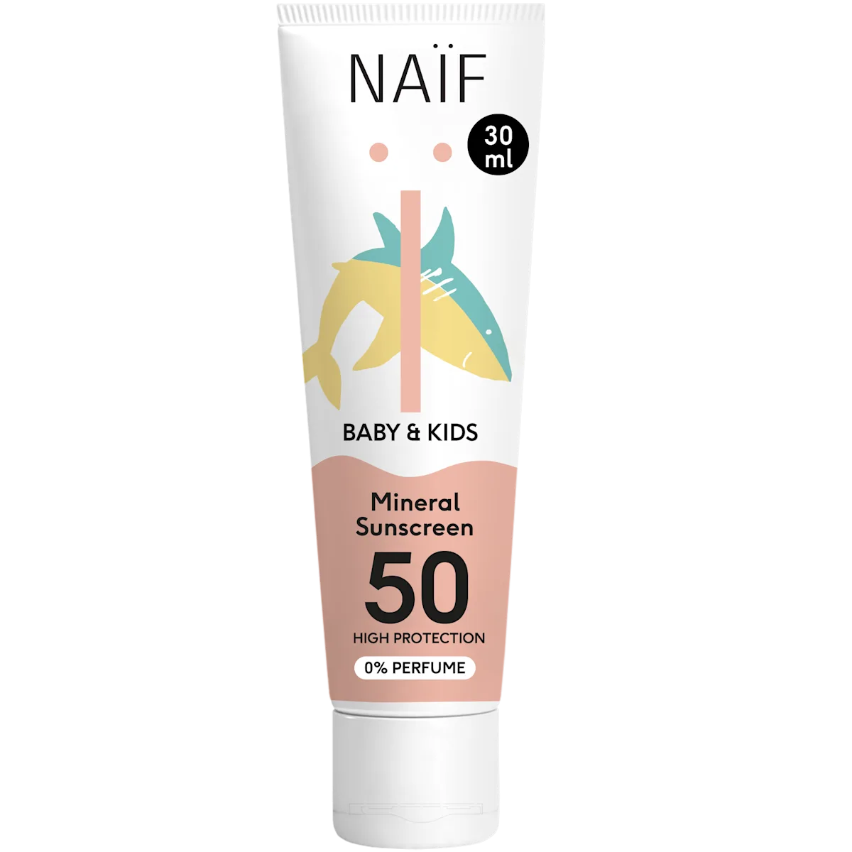 Minerale Zonnebrand- SPF 50 - Parfumvrij - 30ml