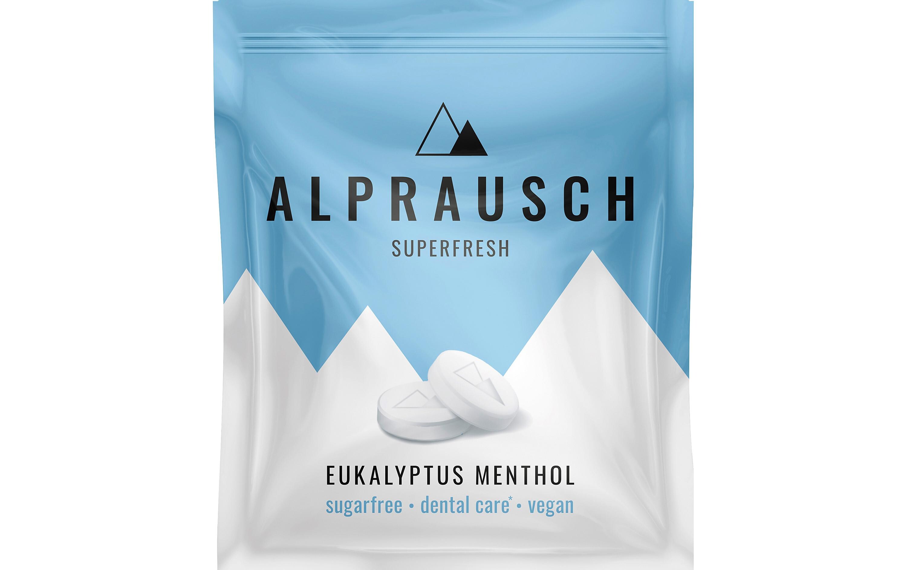 Bonbons Extra-Frisch Eucalyptus-Menthol 22 gAlprausch Pastillen ohne Zucker