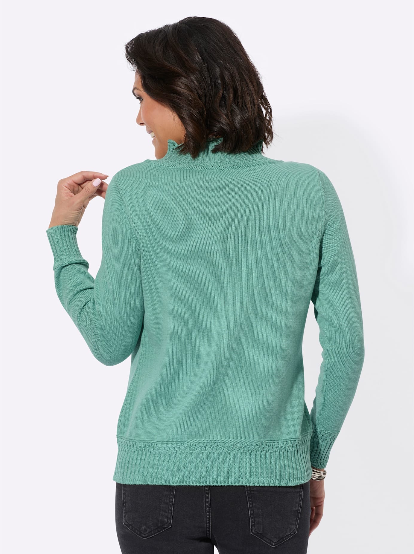 Casual Looks Stehkragenpullover »Stehkragen-Pullover«