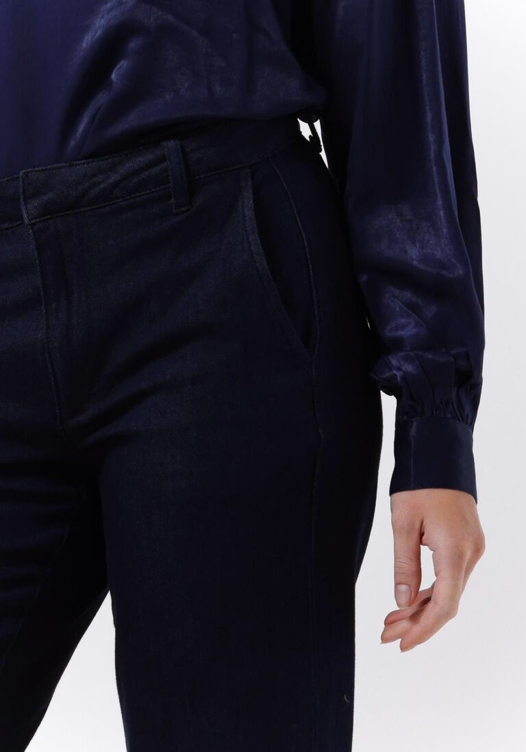 MY ESSENTIAL WARDROBE blauwe my essential wardrobe pantalon lara pant 115
