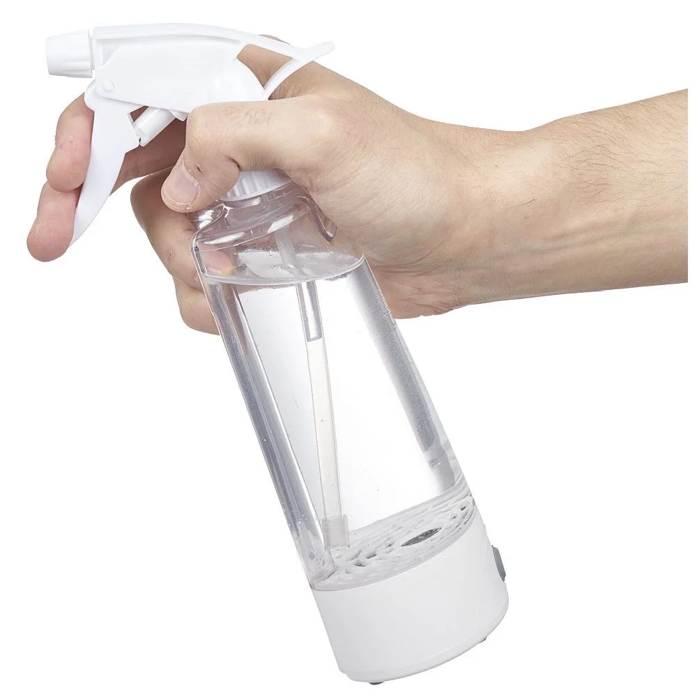 Balai spray anti bactérien avec système d'électrolyse
