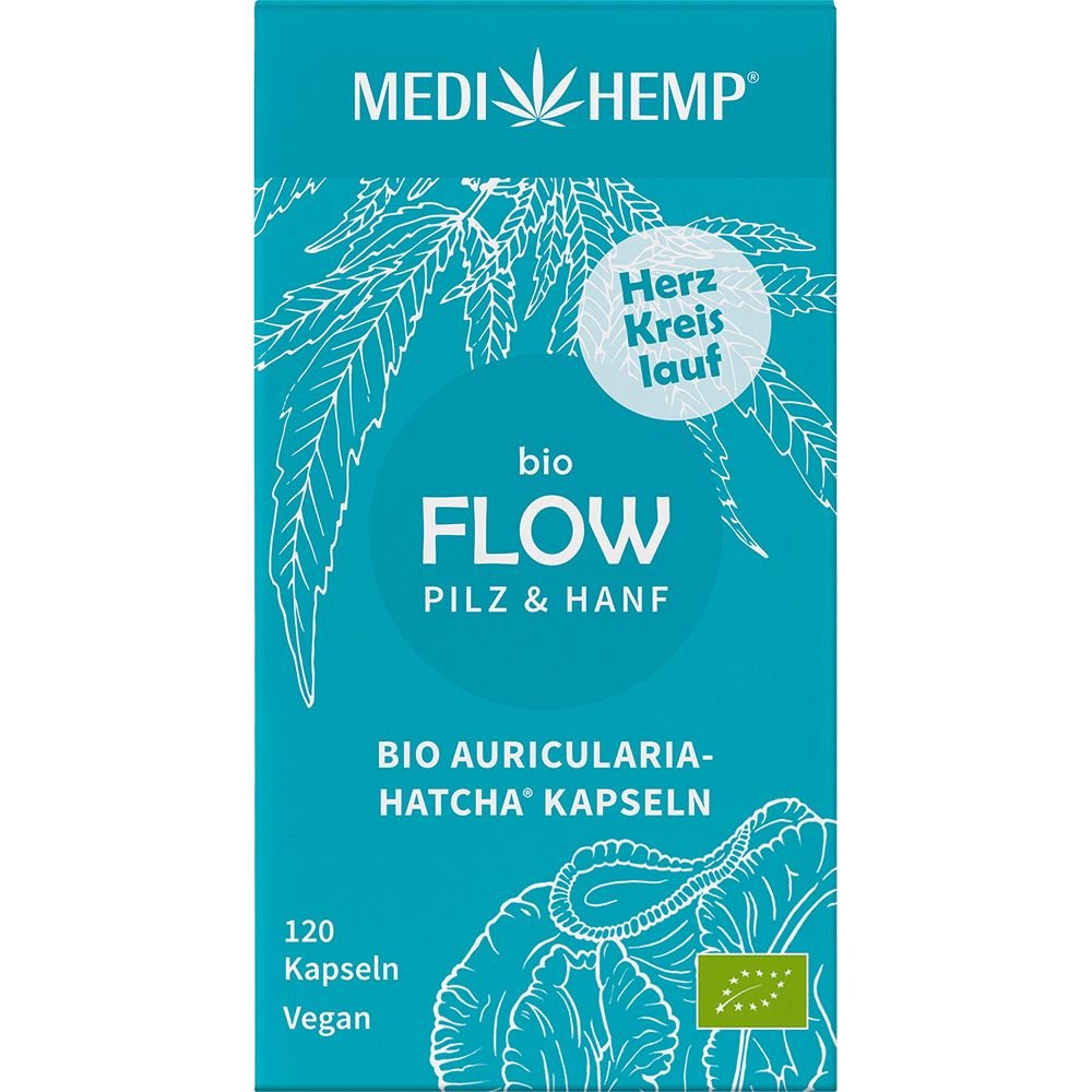MEDIHEMP Bio FLOW Auricularia-HATCHA® Kapseln