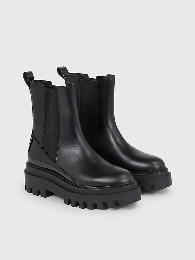 Botas de couro pesado