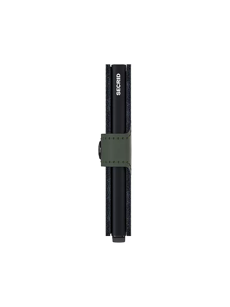 SECRID Geldbörse - Miniwallet Matte Mini Green/Black dunkelgrün