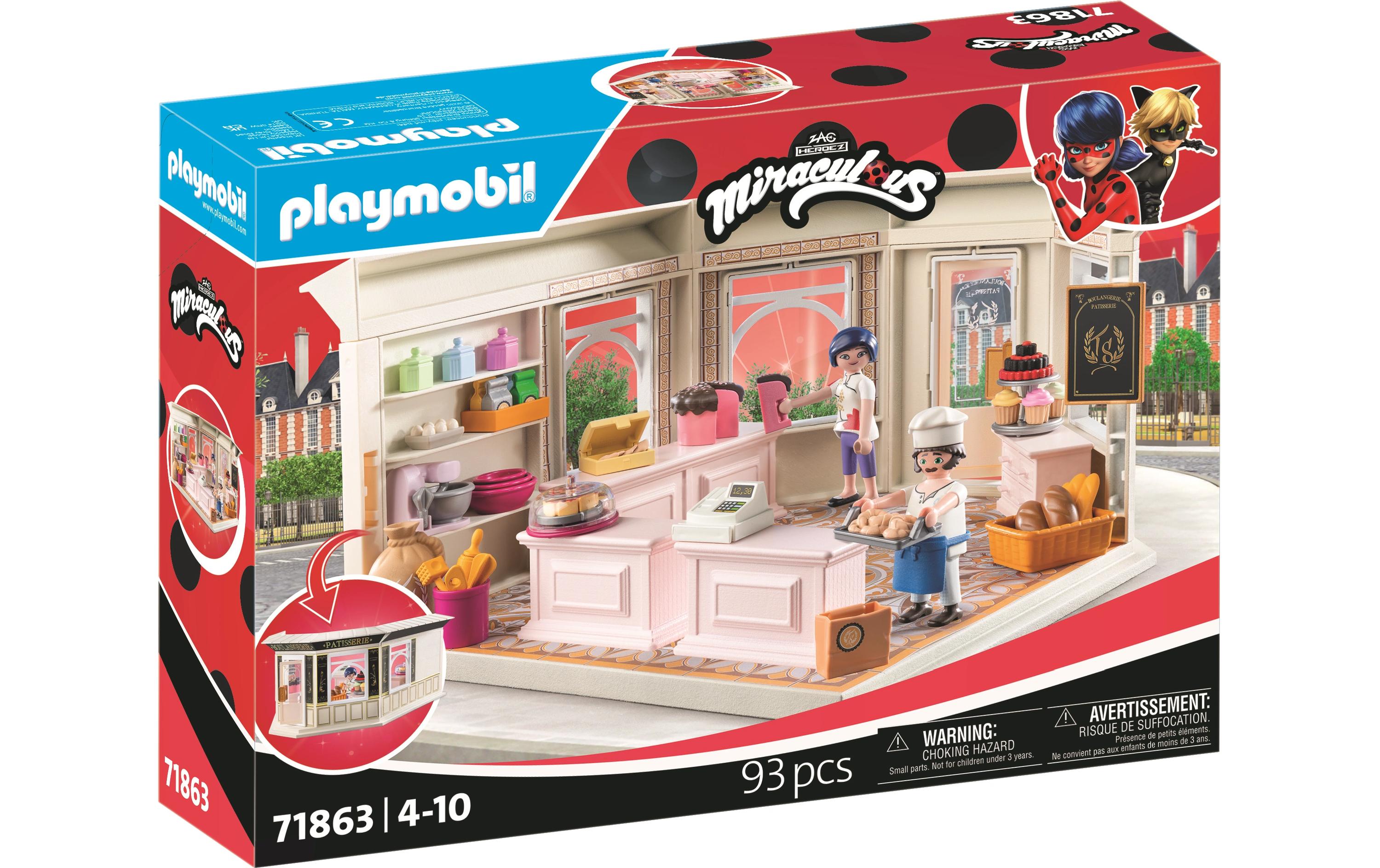 Miraculous Französische Bäckerei 71863Spielset mit vielen Accessoires