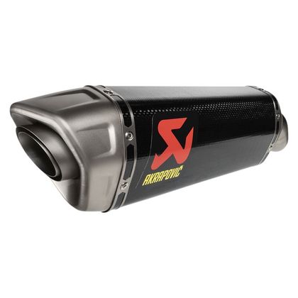 Silencieux Akrapovic carbone embout titane