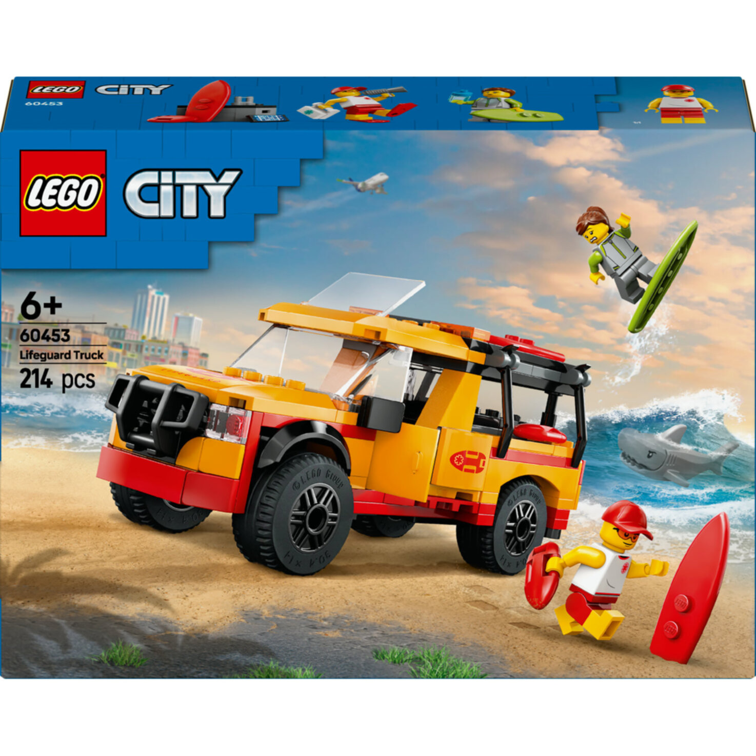 LEGO® City 60453 Einsatzfahrzeug der Rettungsschwimmer ab 6 Jahren
