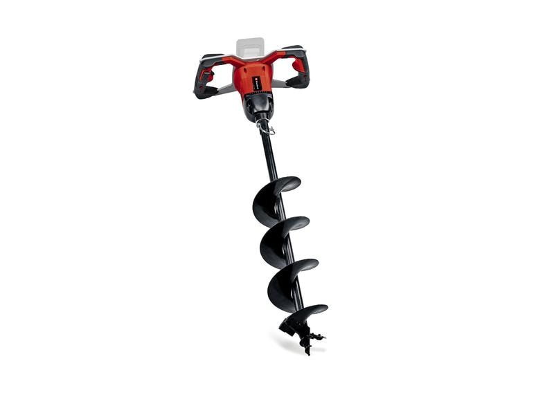 Einhell Professional Akku-Erdbohrer GP-EA 18/150 Li BL Solo Gartenbohrer zum Bohren von Löchern ins Erdreich