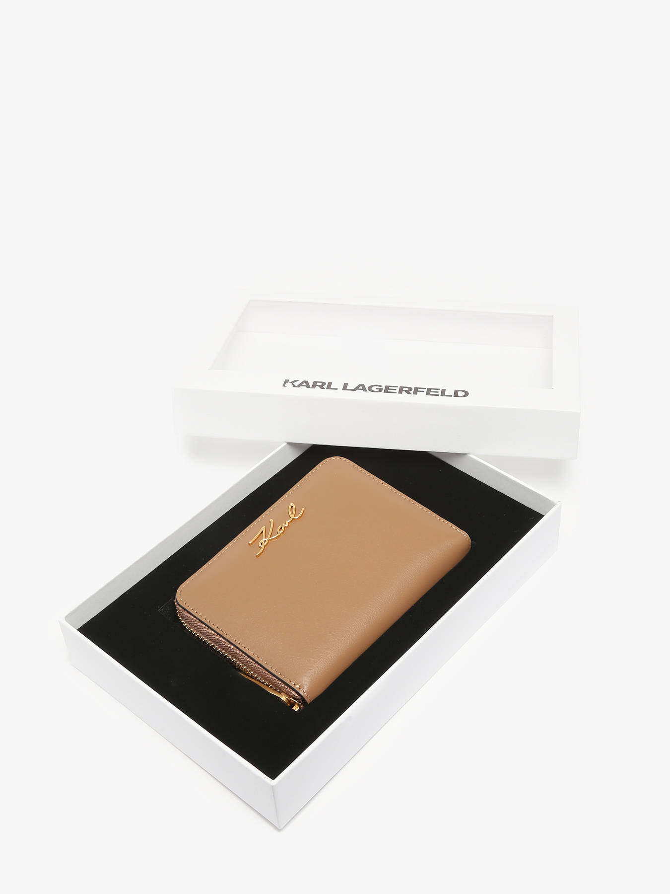 Portefeuille cuir KARL LAGERFELD