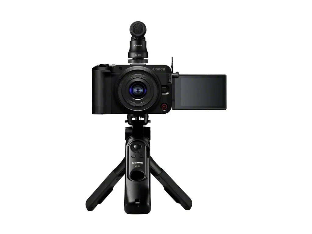Canon EOS R50 V   RF-S 14-30mm F4-6.3 IS STM PZ Creator Kit, 24,2 MP, 6000 x 4000 pixel, CMOS, 4K Ultra HD, Berøringsskærm, Sort
