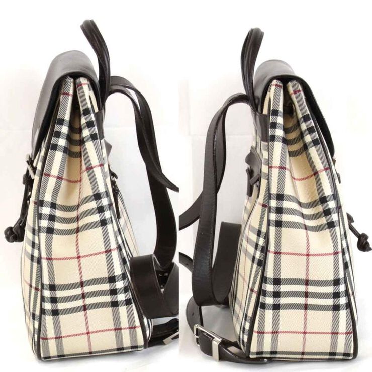 Burberry Vintage Burberry Backpack Beige