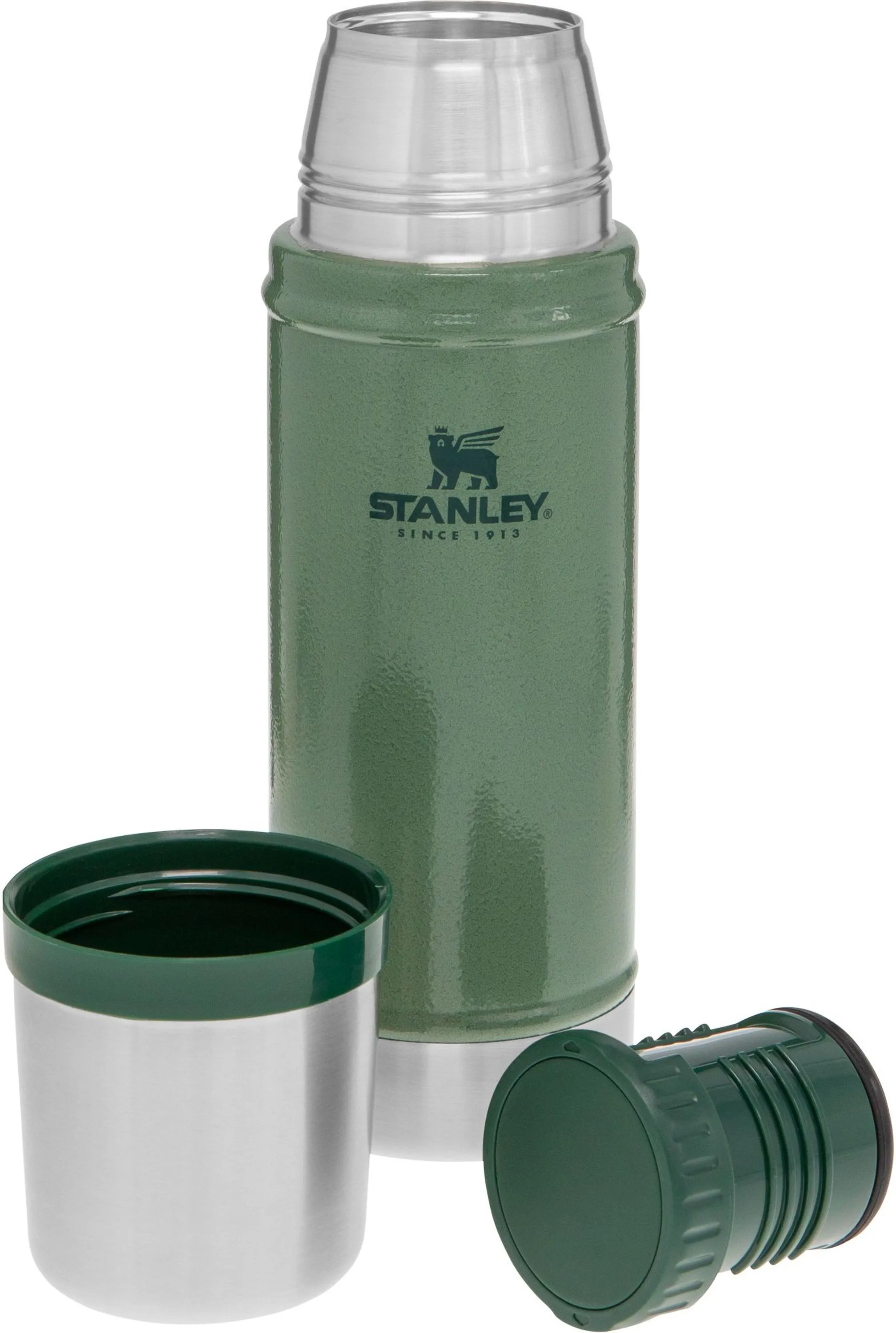 Stanley Classic Bottle 0.47L Hammertone Green