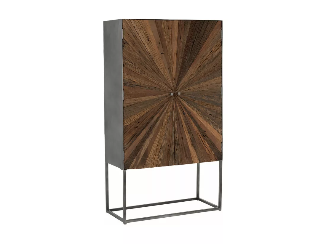 Commode 2 Portes en Bois 
