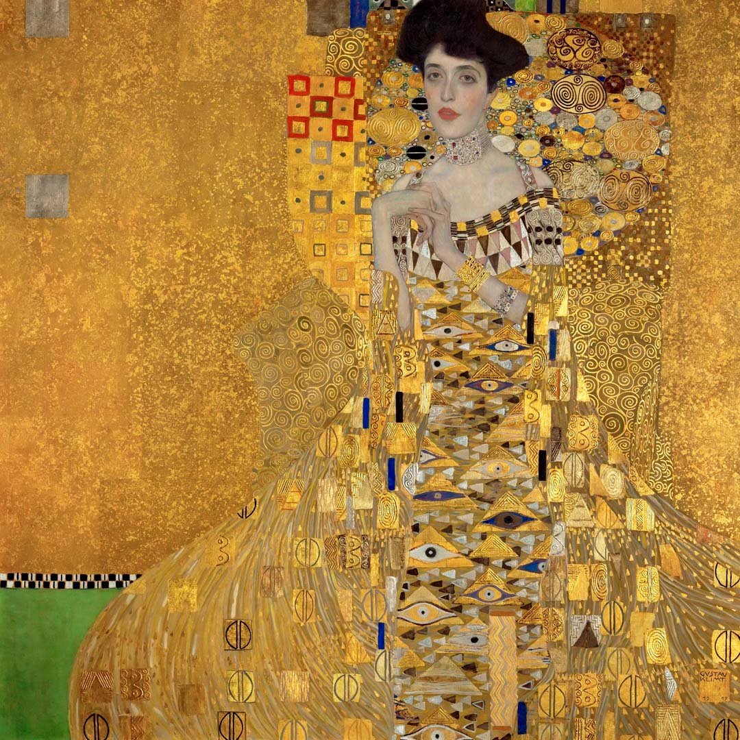 Porträt von Adele Bloch-Bauer I by Gustav Klimt