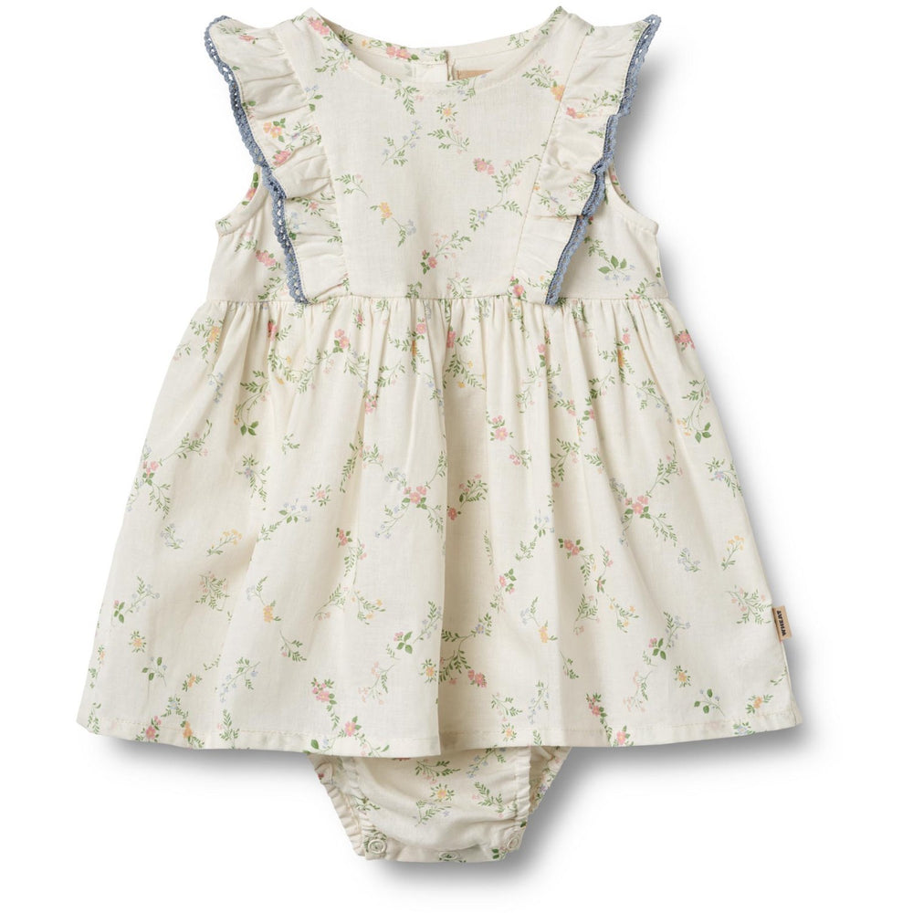 Køb Wheat Ivory Checked Flowers Bodykjole Lace Sofia