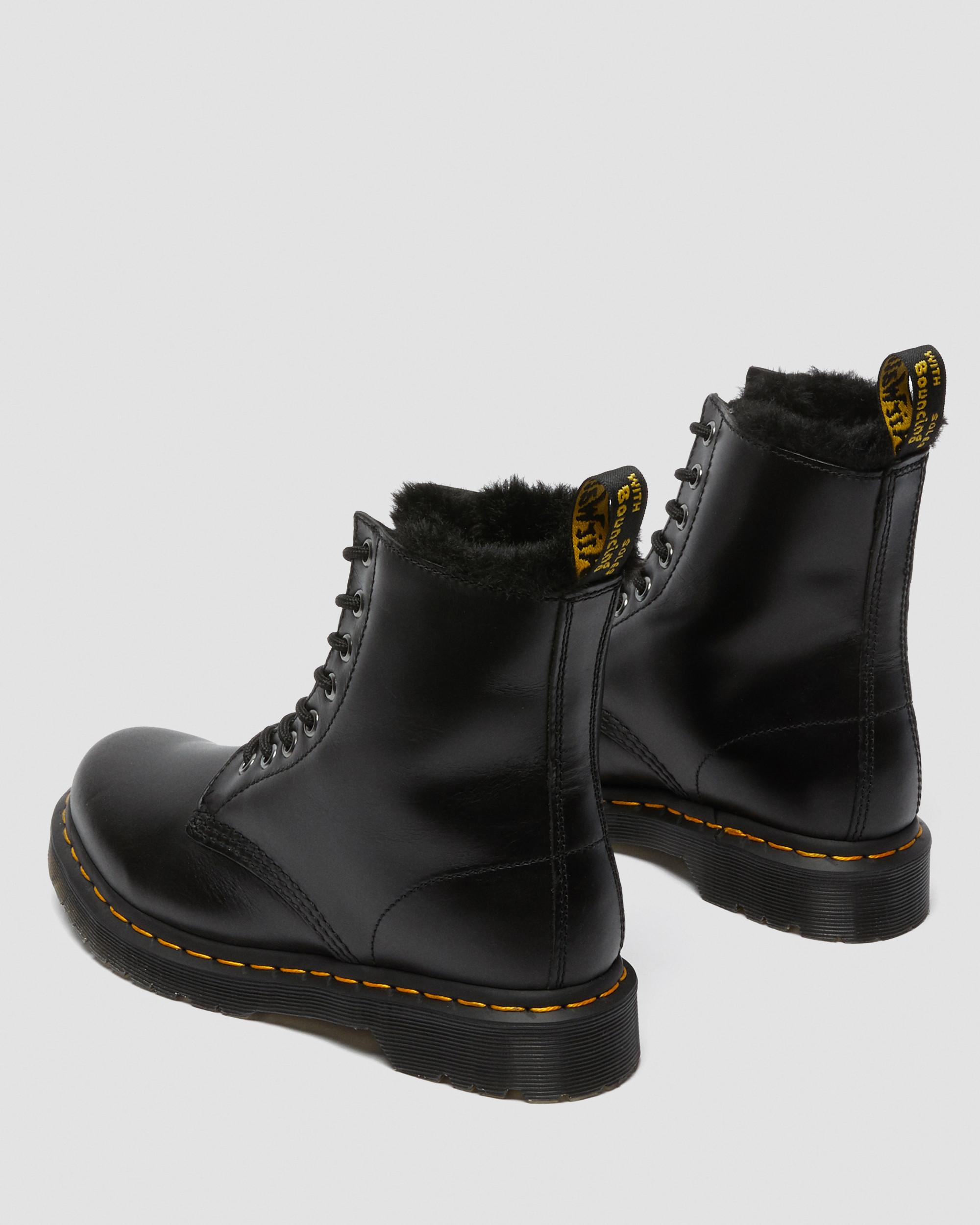 1460 Serena Faux Fur Lined Lace Up Boots