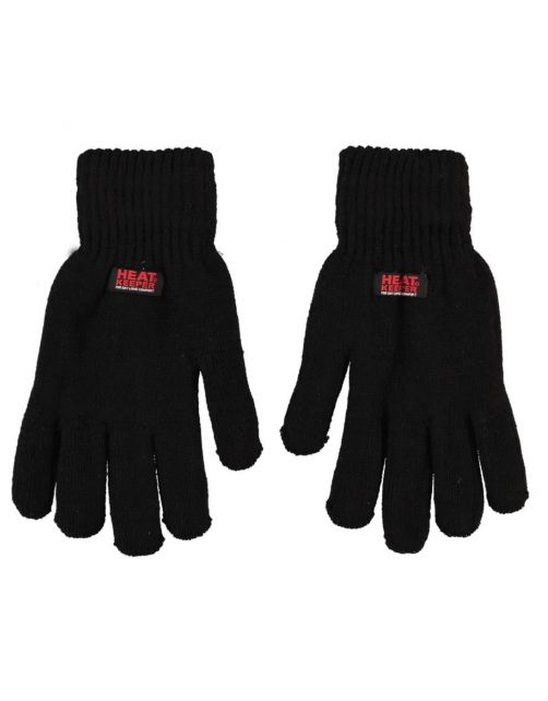 Heatkeeper Thermo Handschoenen Heren Zwart - Handschoenen