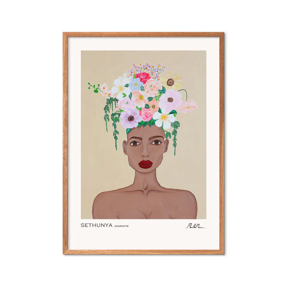 Poster & Frame  Morais Artworks Sethunya Amarante plakat - mix