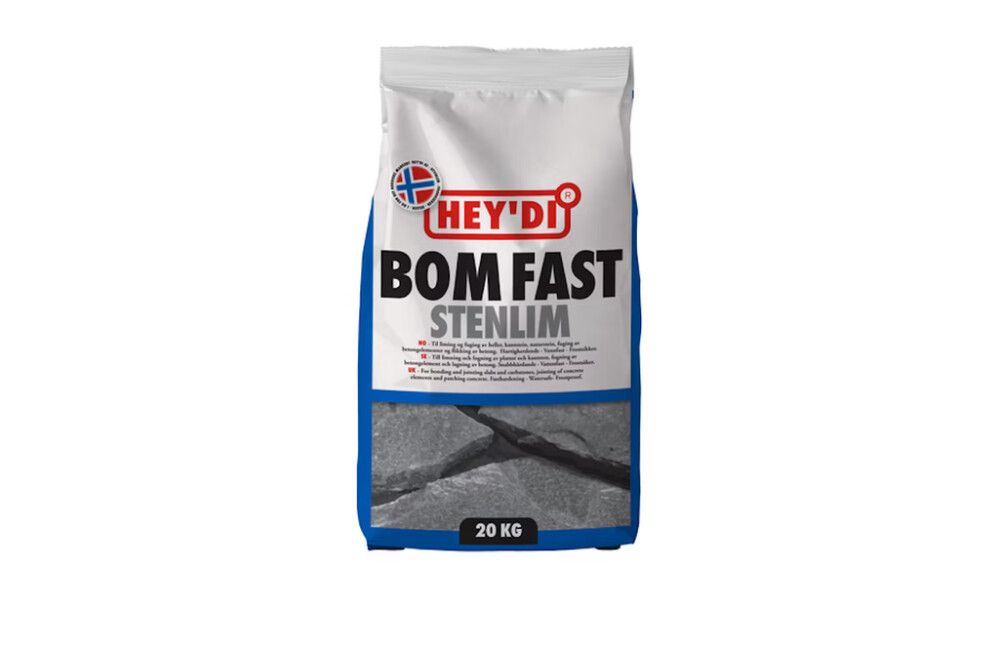 KLEBEMØRTEL HEY'DIBOMFAST 20KG