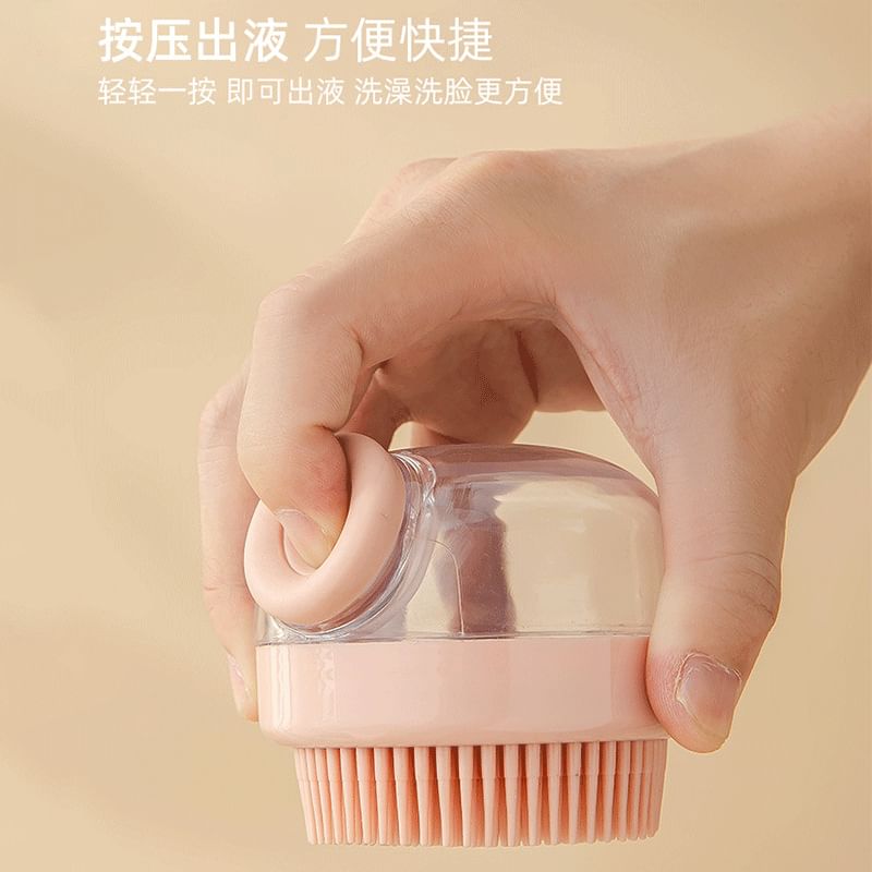 Fondes - Hoofdhuidmassager met zeepdispenser