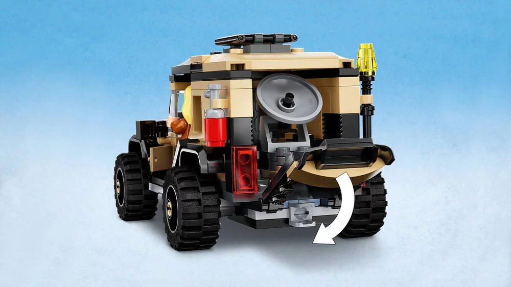 LEGO®JURASSIC WORLD™ 76951 - LE TRANSPORT DU PYRORAPTOR ET DU DILOPHOSAURUS