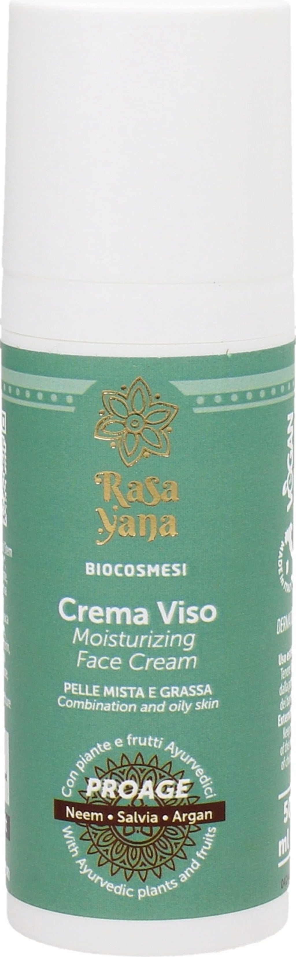 Rasayana  Anti-Aging Moisturizing Face Cream Oily & Combination Skin, 50 ml