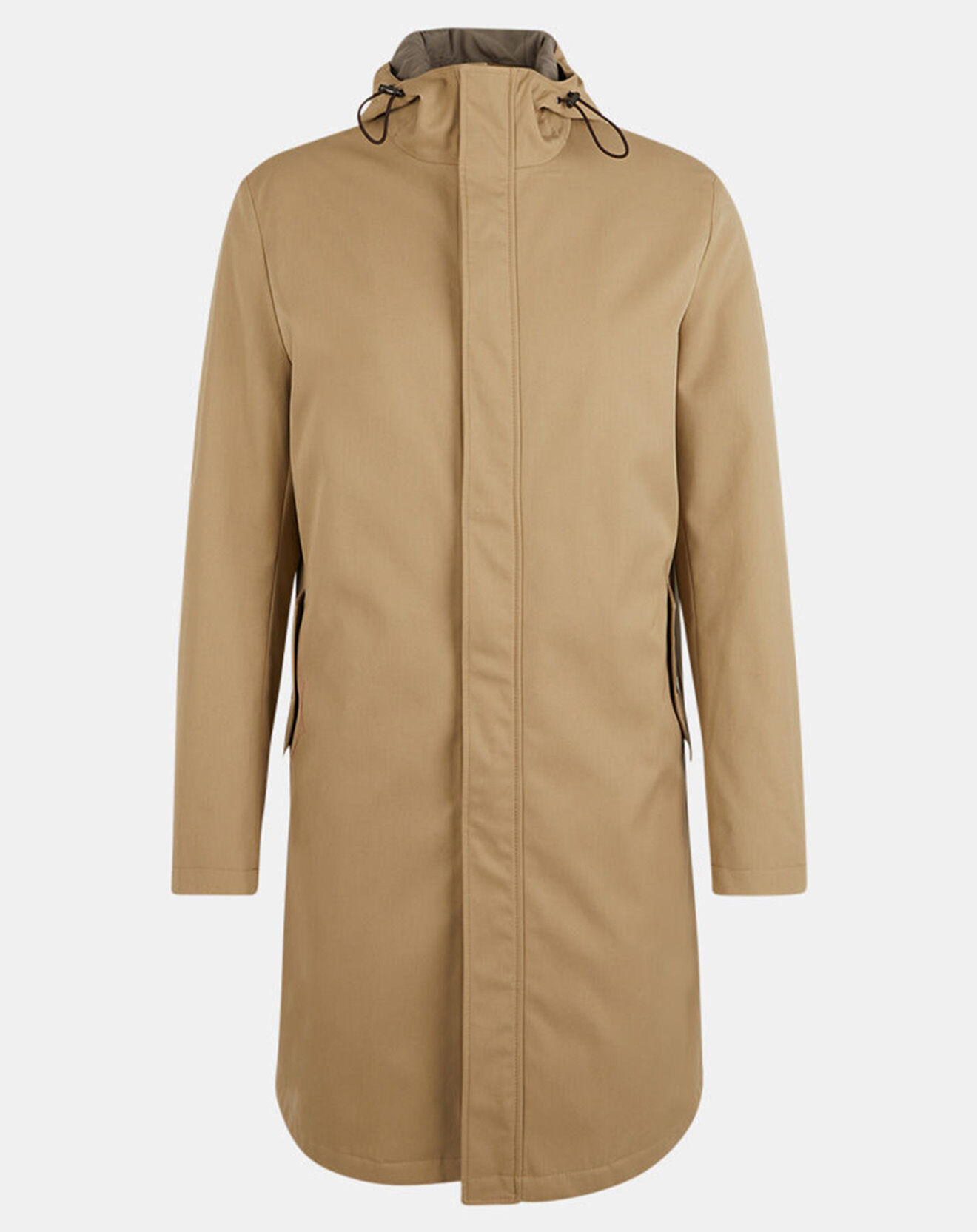 Galeries Lafayette Parka mi-longue Marain Rain beige